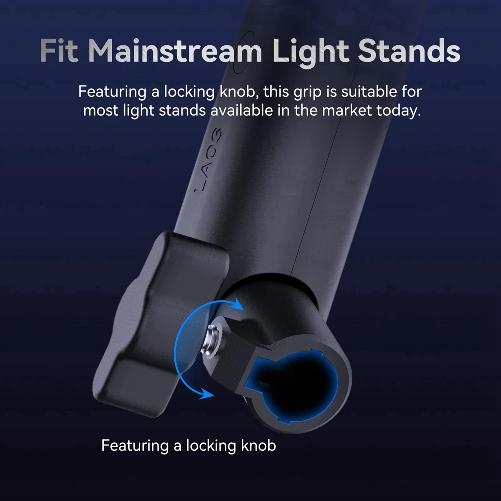 LA03 Адаптер для крепления на подставке с кнопкой быстрого монтажа, совместимый с камерой, светодиодной подсветкой, монитором