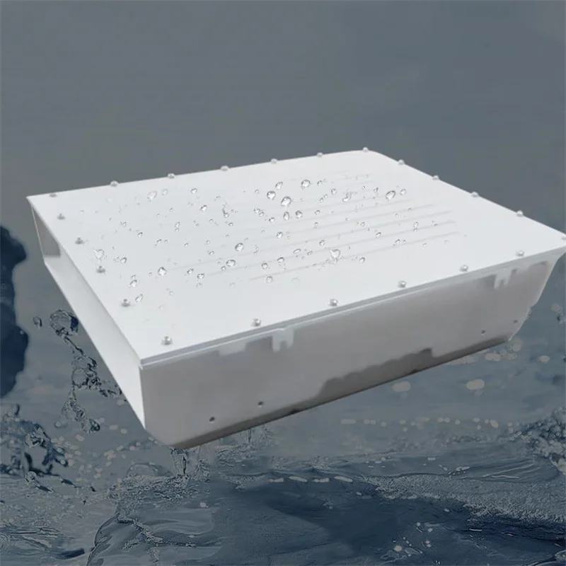AY502-220W Outdoor Die-Cast Aluminum Enclosure Extruded Box IP67 Empty AP Bridge Amplifier Case for Electronic Components