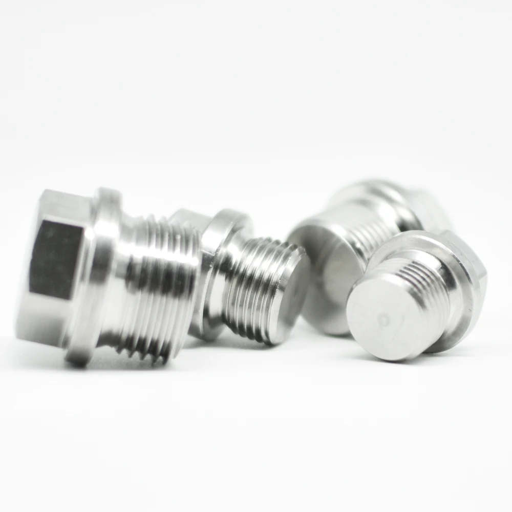 M8 M10 M12 M14 M16 M18 M20 M22 M24 M27 M30 Metric Male Thread 304 Stainless Steel Hex Head End Cap Plug Pipe Fitting Connector