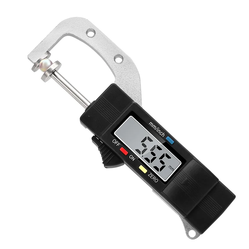 0-25mm Digital Horizontal Thickness Gauge 0.01mm Jewelry Pearl Ruler Round Diameter Metal Measuring Thickness Meter Micrometer