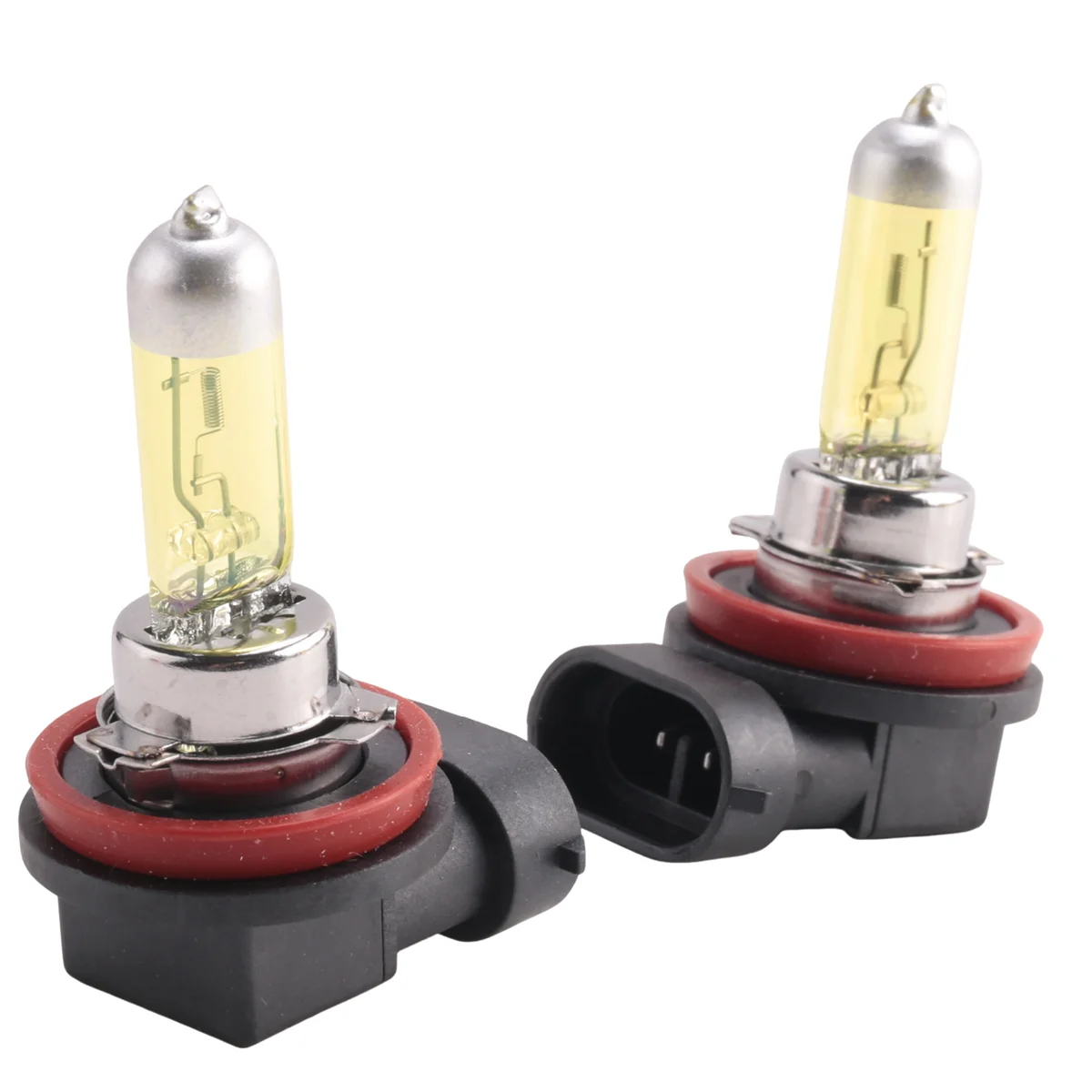 2x H8 35W Hyper Yellow HID Xenon Fog Light Headlight Lamp Halogen Bulb 2500K 12V