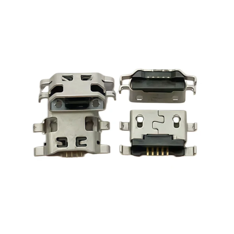 Conector de Carregamento Micro USB (Plugue Traseiro) 5 Pinos para LG K4 2017 X230 M150 M160 Huawei G7 Lenovo A708T S890 Alcatel 7040N