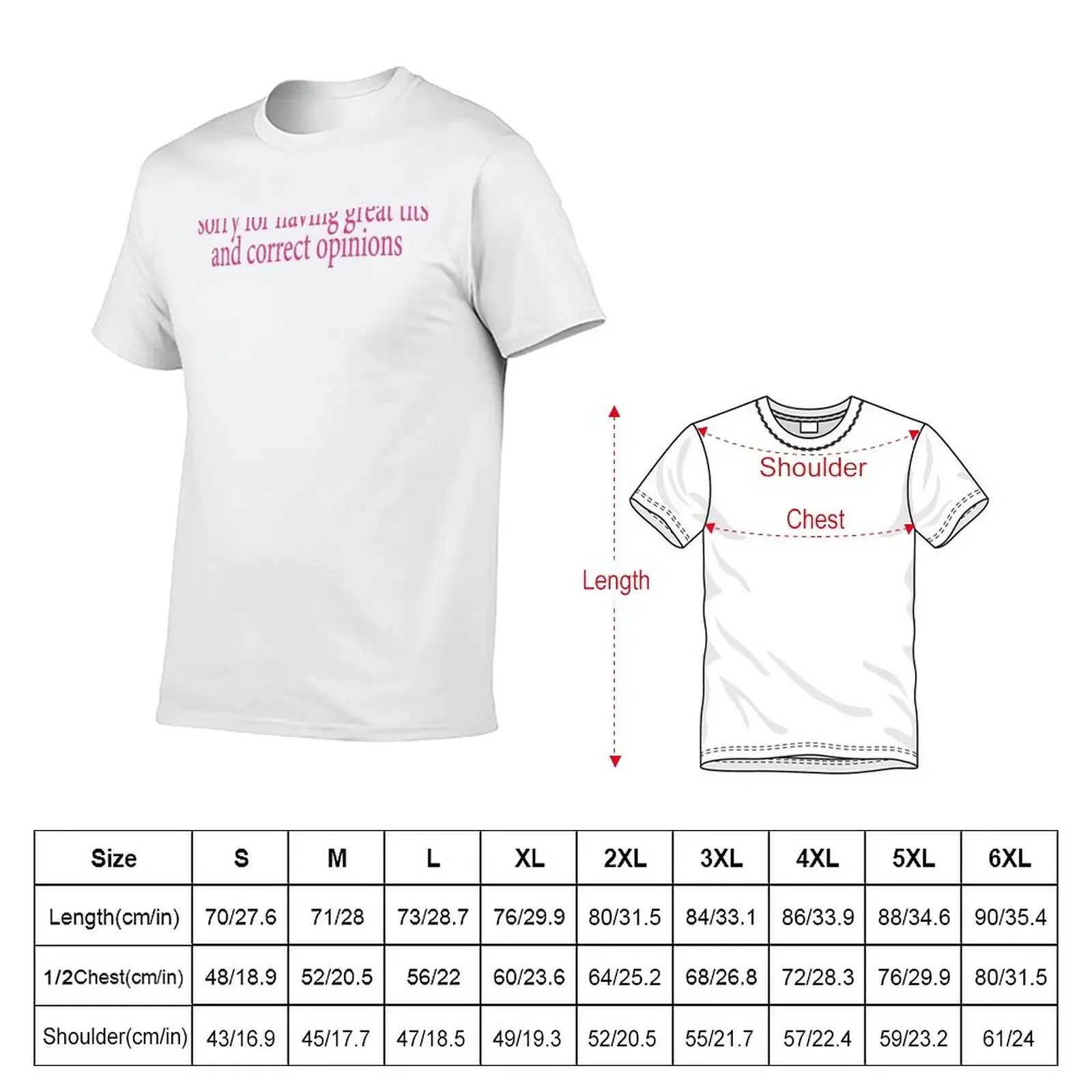 sorry for having great tits and correct opinions,funny T-Shirt plus sizes tops mens workout shirts