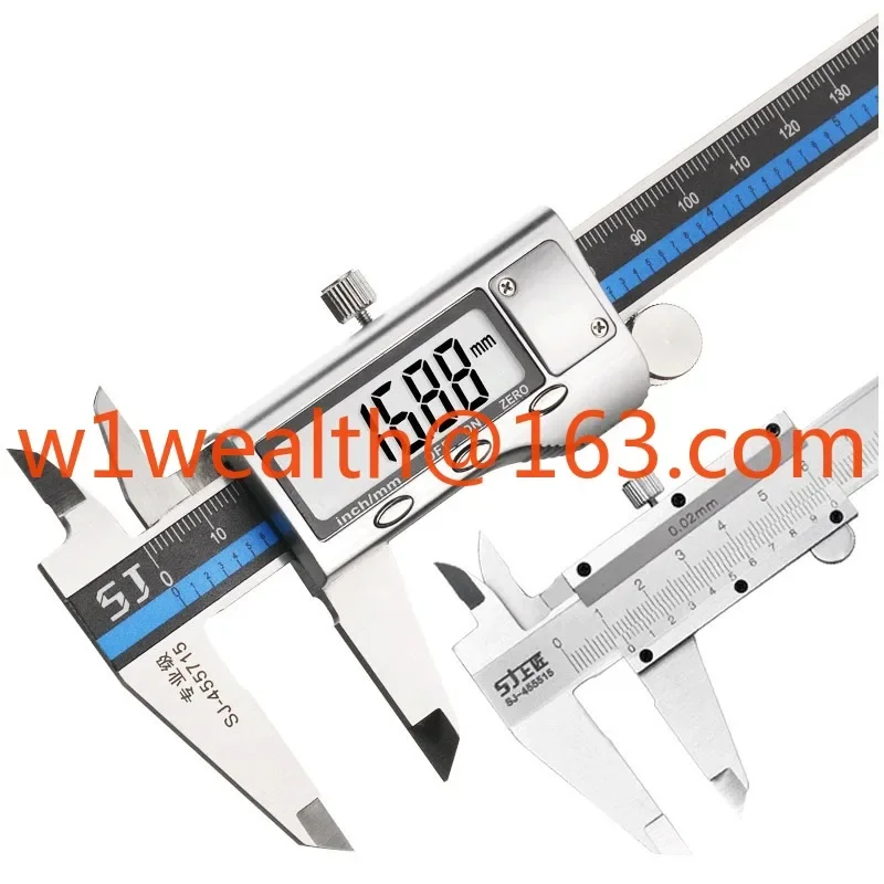 Vernier caliper high precision 0-150mm 0-200mm -300mm non-stainless steel oil caliper