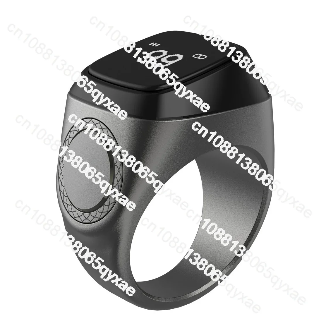 M02 Graphite Counter Smart Tasbih Counter Zikr Ring