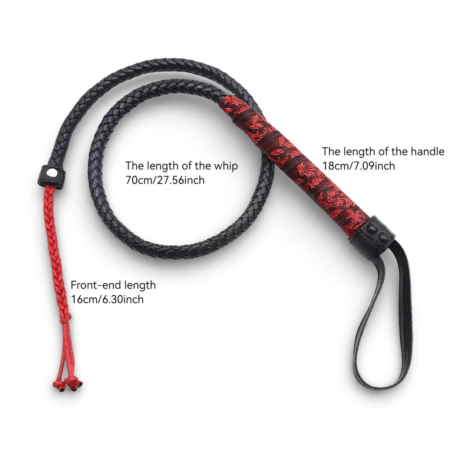 Adult SM Leather Whip for Couples Intimacy Teasing Butt Spanking Props Enhanced Sensation And Close Relationship Tools image 3