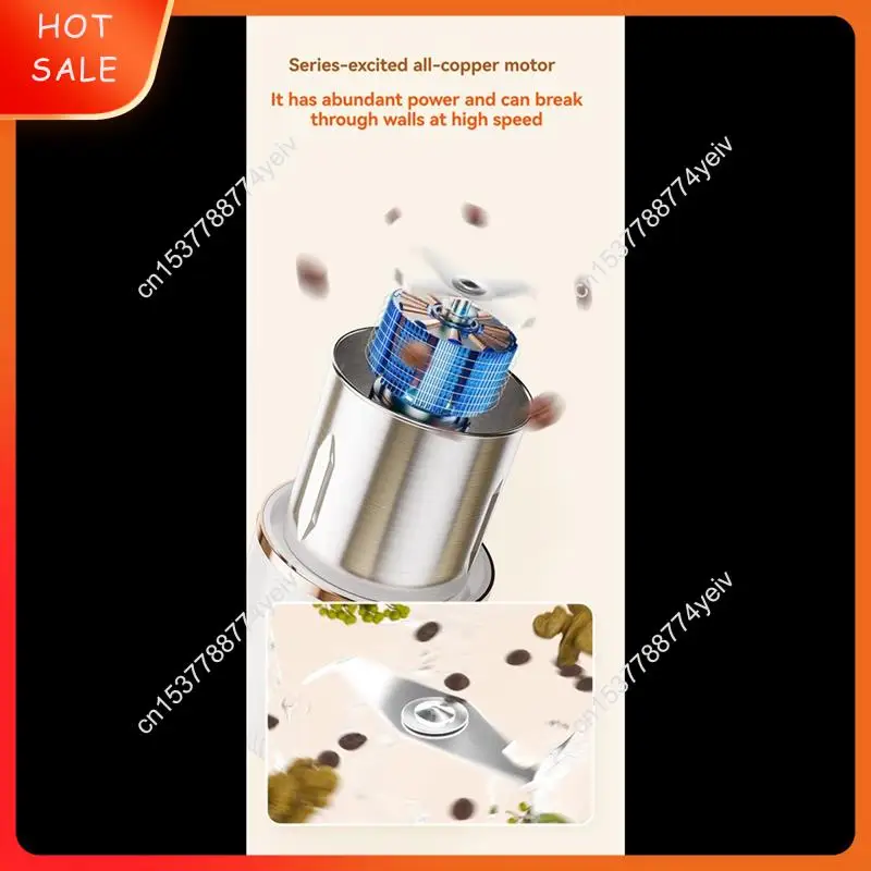 مطحنة القهوة الكهربائية القهوة ومطحنة التوابل مطحنة الفولاذ المقاوم للصدأ الكهربائية للأعشاب الفول السوداني الحبوب الفاصوليا الاتحاد الأوروبي التوصيل A62X