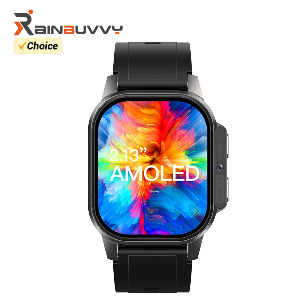 Rainbuvvy DM62 AMOLED 4G Network Smart Watch 2.13