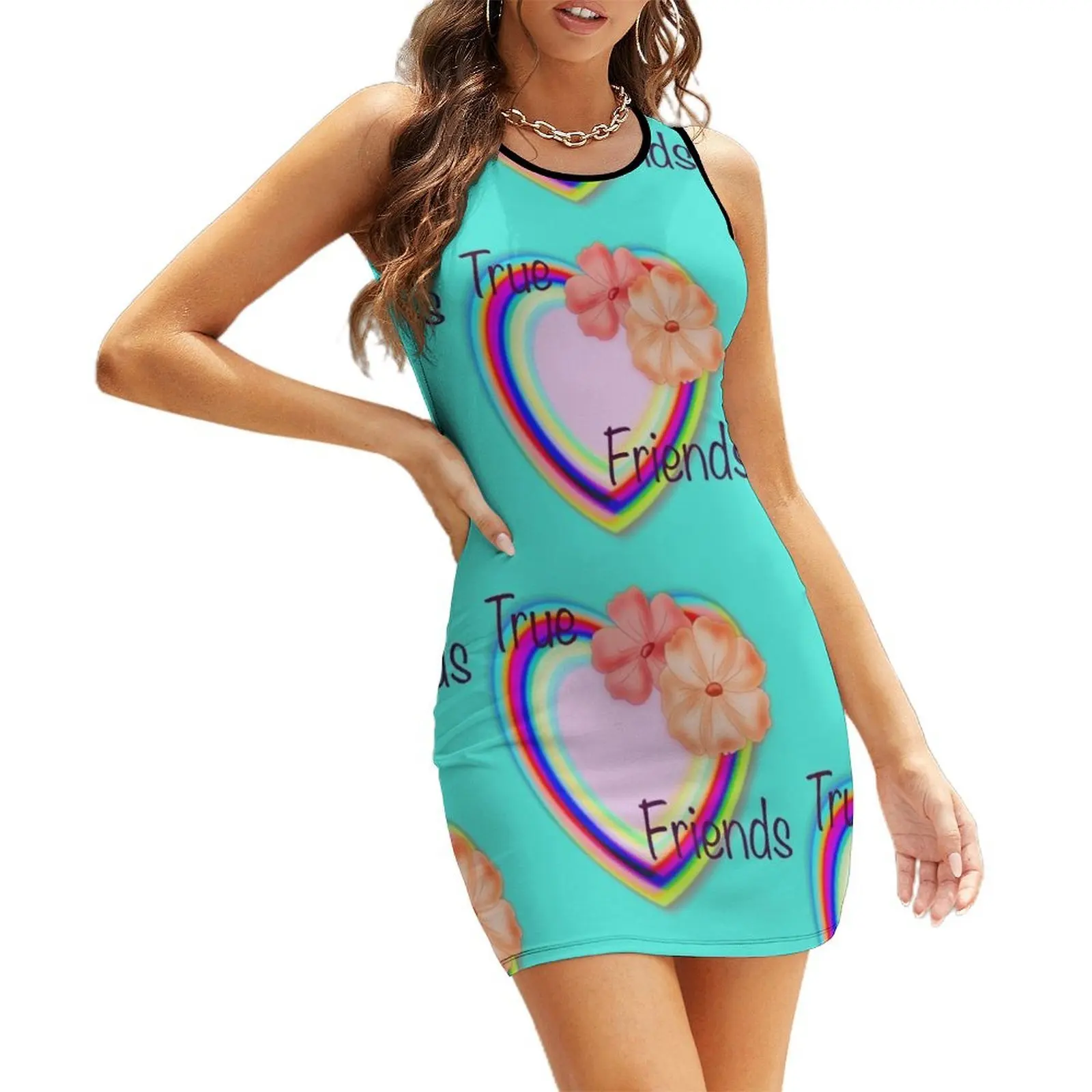 Платье-сарафан без рукавов True Friends для женщин Женские платья летние платья для выпускного вечера