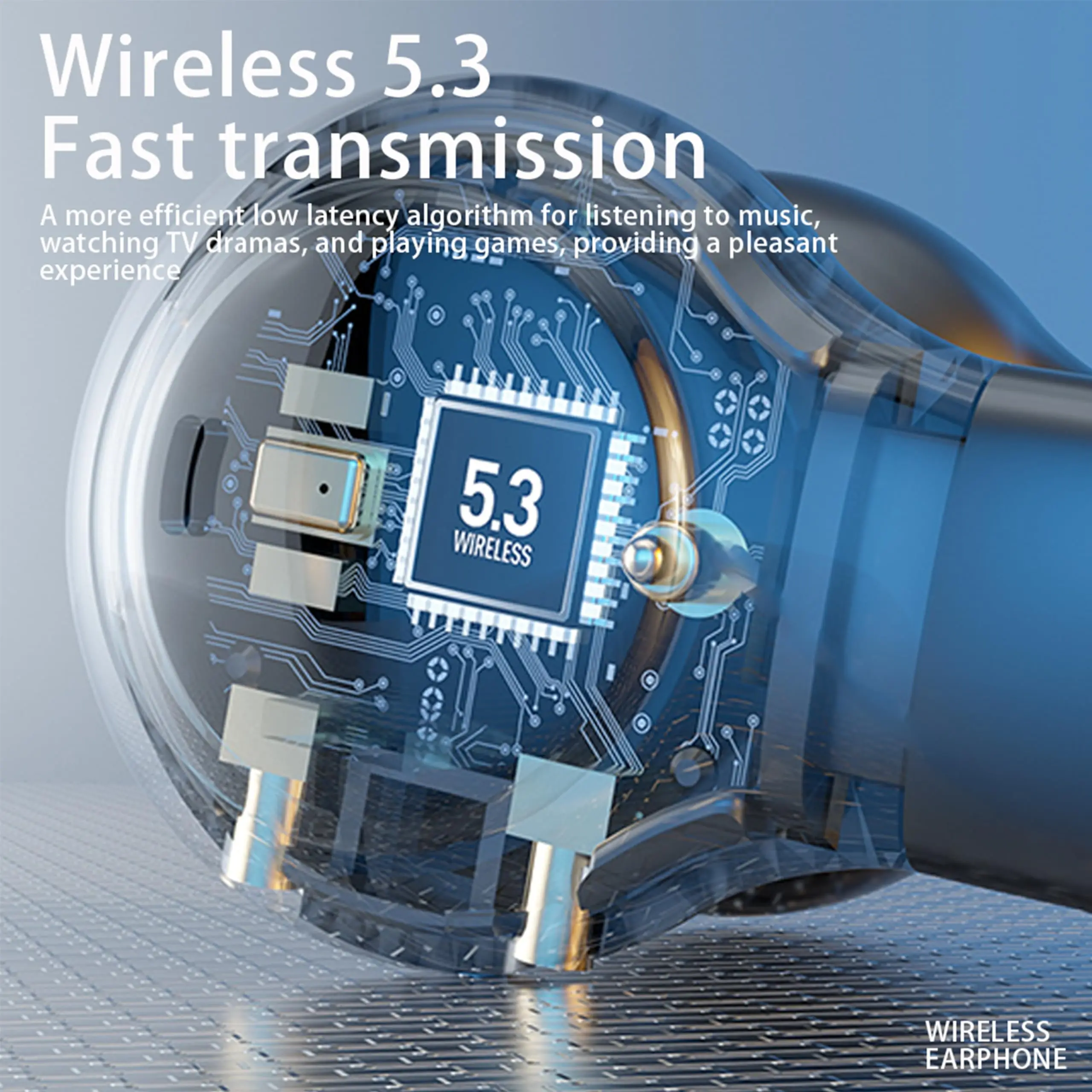 سماعات أذن لاسلكية من Xiaomi بشاشة رقمية تعمل بتقنية البلوتوث للحد من الضوضاء، سماعات أذن من السيليكون الناعم، توصيل العظام للرياضة