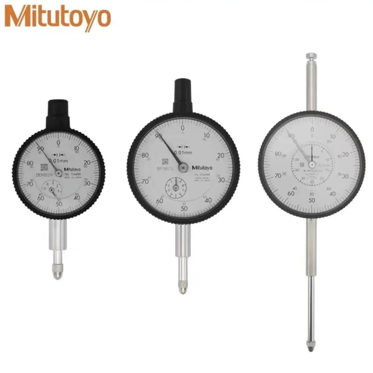 

NEW TOP Brand Mitutoyo CNC Lever Table 2046S, 0.01mm X 10mm Dial Indicator, 0-100, Lug Back, Series 2, 8mm Stem
