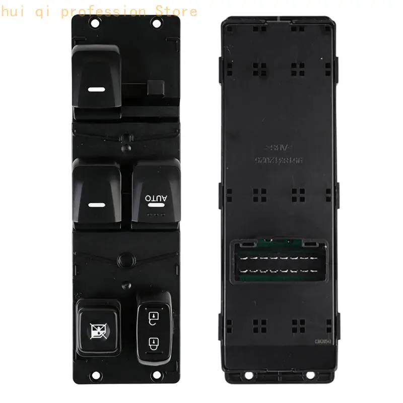 Autotürfenster-Steuerschaltereinheit 93570-2V005, schwarze Gehäusebaugruppe für die Reparatur von Innenverkleidungen und die – Detail 3