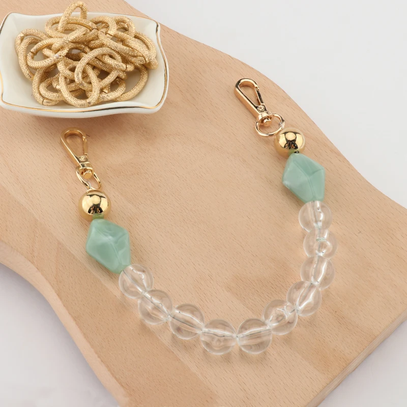 The New Acrylic With a Unique resin Chain With a DIY Handbag Shoulder Bag Handle Can Replace The Shoulder Bag With Bag