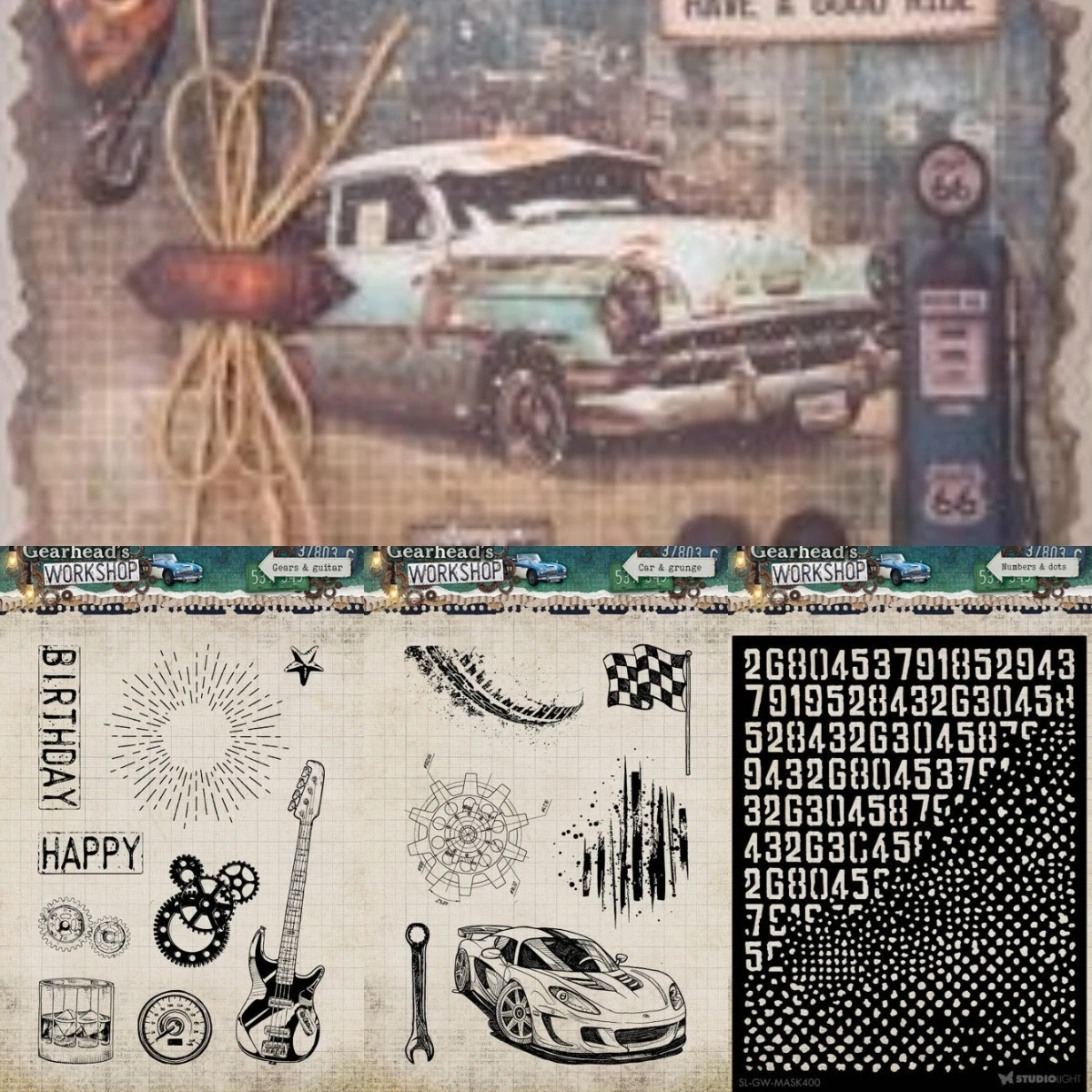 Happy Racing Car Stamps 2026 New Metal Cutting Dies For DIY Scrapbooking Crafts Maker Photo Album Template Handmade Decoration