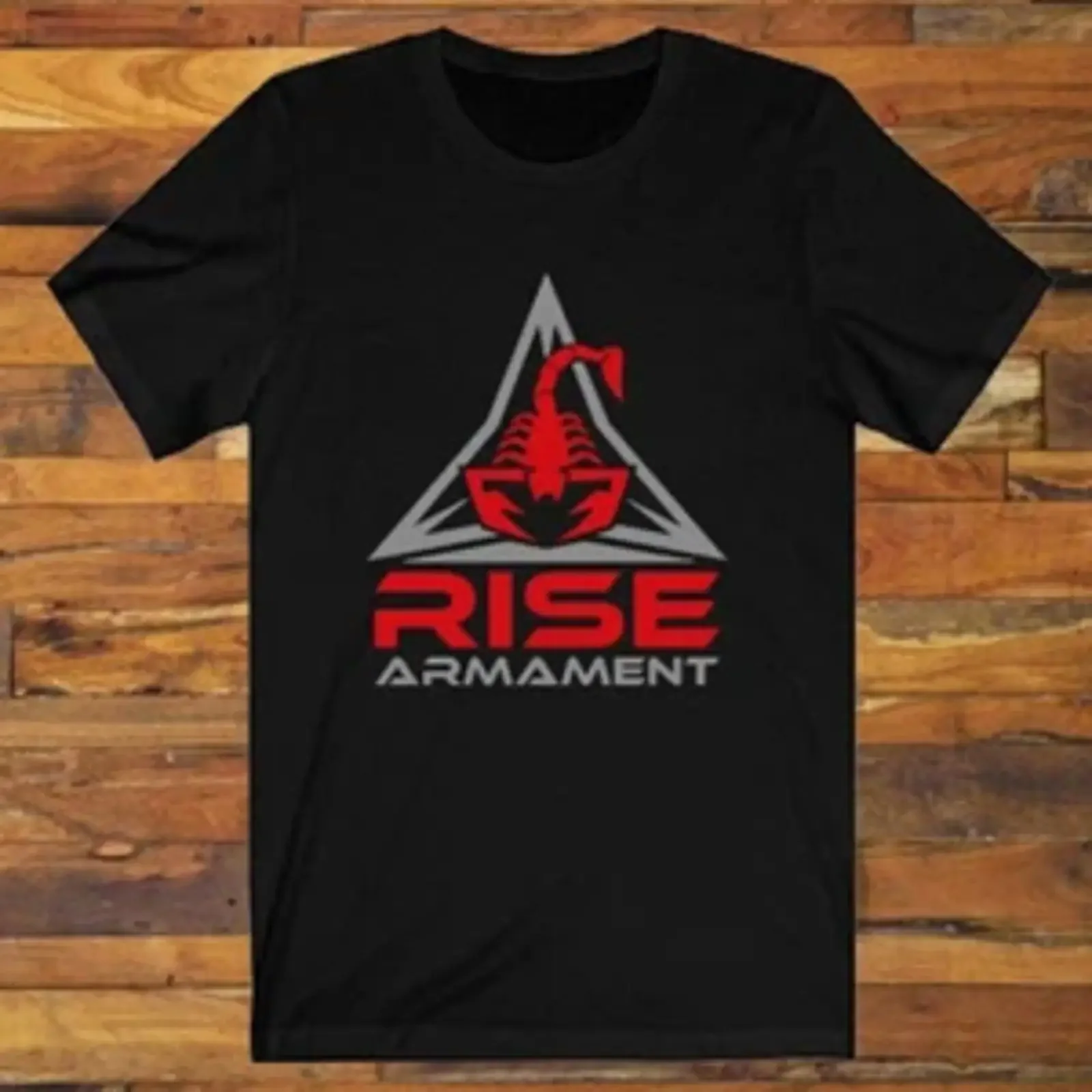 Rise Armament Guns Firearms Herren Schwarz S 3XL Vintage Washed Homme Graphic Unisex Streetwear Leichtes Oberteil für den Alltag