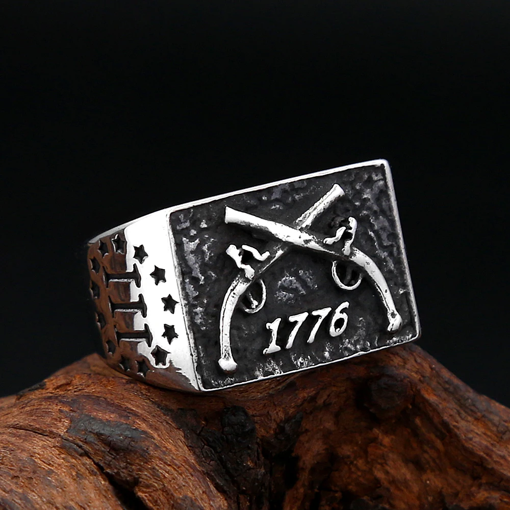 Vintage 1776 Signet Ring van r - Mens Signet Ring recensie en prijs