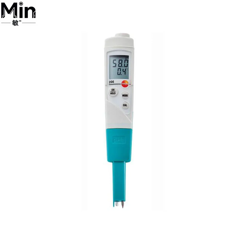 Digital Testo 206 PH Temperature Meter Tester for Drinking Water Quality Analysis Measurement