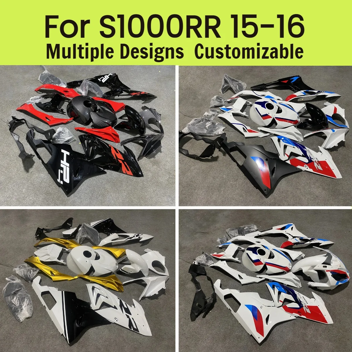 

For BMW S1000RR 2015 2016 Carbon Fibre Cool Fairings S 1000RR 15 16 Motorcycle Injection Aftermarket Fairing Kit