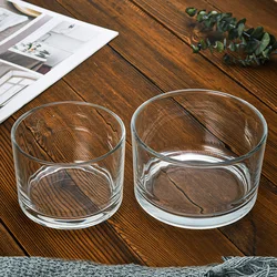 Candle Container Transparent Aromatherapy Candle Cup Glass Cup Windproof Household Aromatherapy Cup Candlestick m