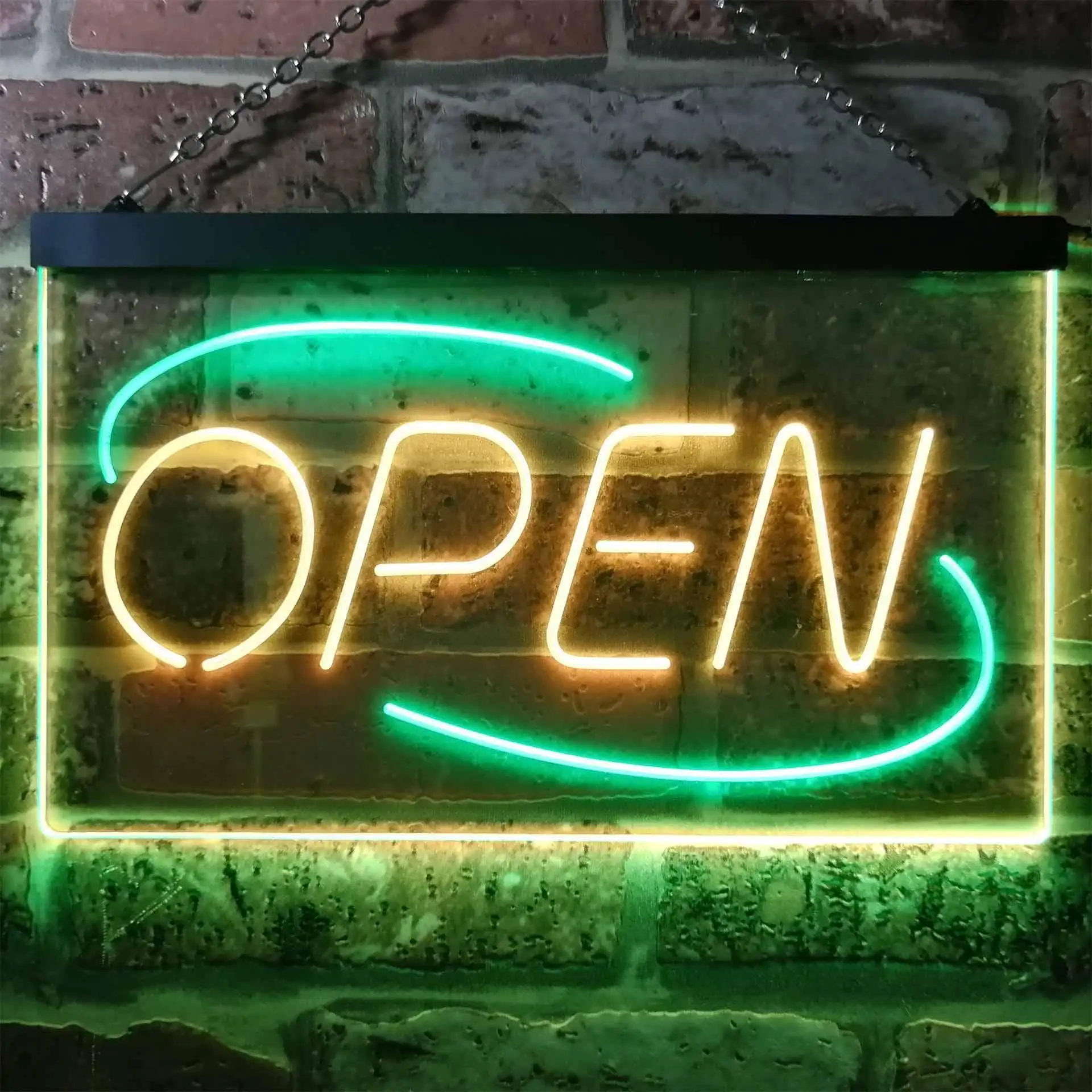 

OPEN Dual Color Led Neon Sign st6-i2030