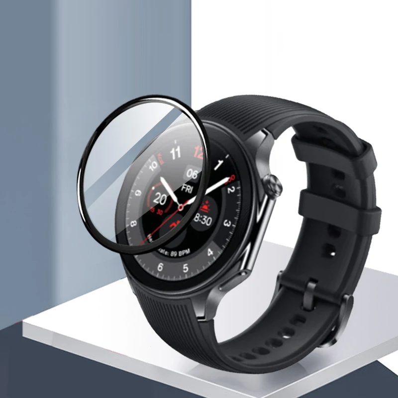 3D Soft Edge Clear Protective Film Smartwatch Full Cover For OPPO Watch X / OnePlus Watch 2 Screen Protector Smart Accessories