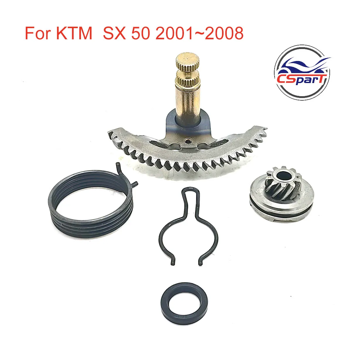 Kick starter  start gear sprocket spring kit For  KTM50 65 SX 50CC 65CC Mini SR 2001~2008