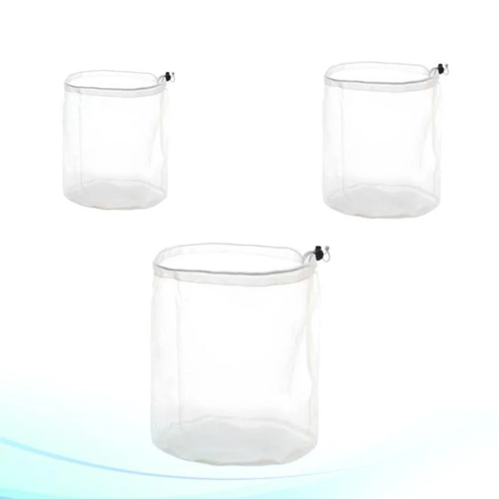 

3Pcs Mesh Laundry Bags Nylon Foldable Lightweight Laundry Washing Bags Protect Clothes and Accessories Mesh Washing Bag
