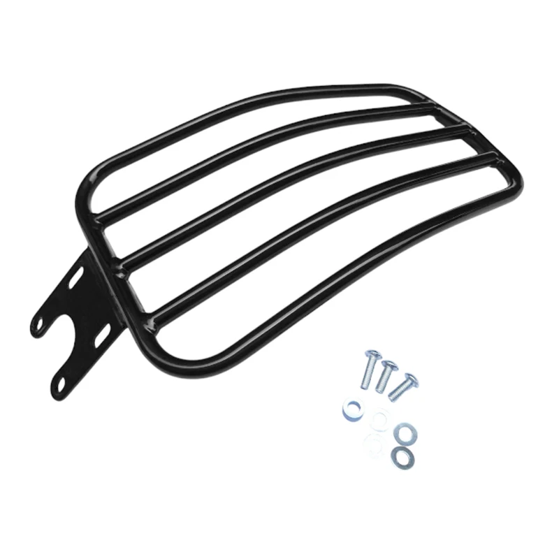 

YUNTANMT Gloss black Solo Fender Rack for 2015-Up Indian Scout