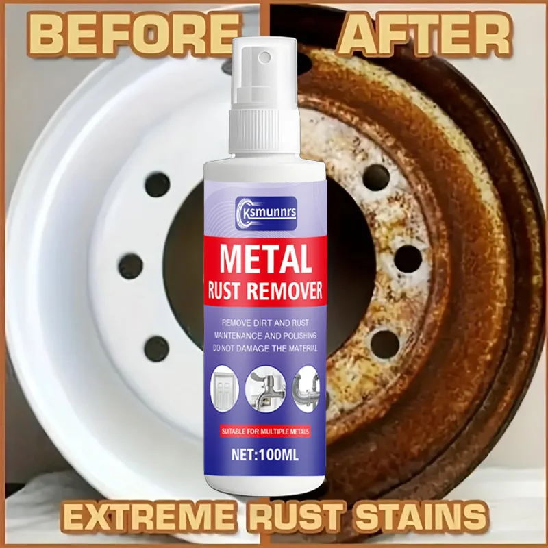 Car Rust Remover & Protector Spray - Liquid Anti-Oxidation Coating for Vehicle Components