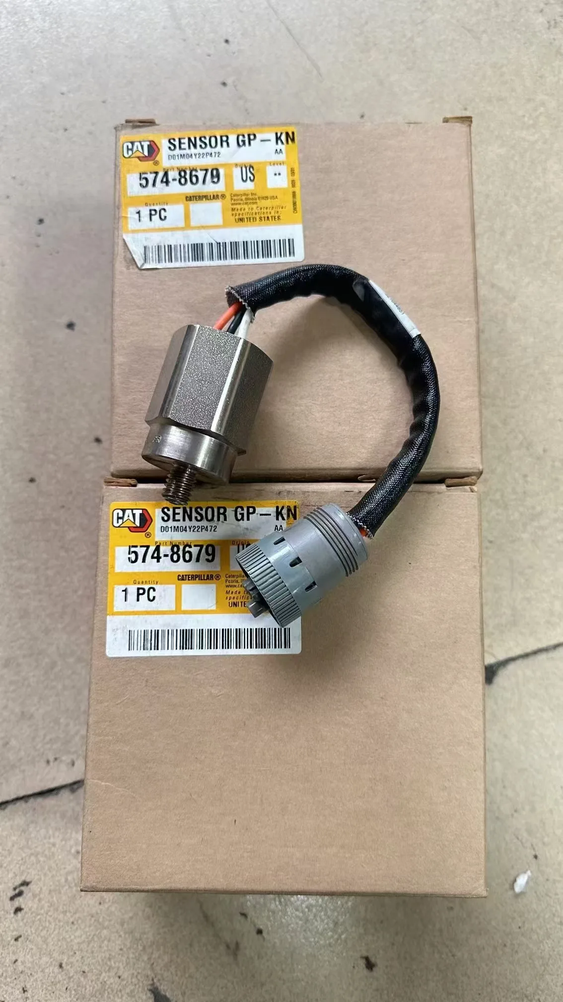 2026 Carter 3512 3516 3520 Engine Generator Set Knock Sensor 1952431 5748679 Knock Sensor 574-8679 195-2431