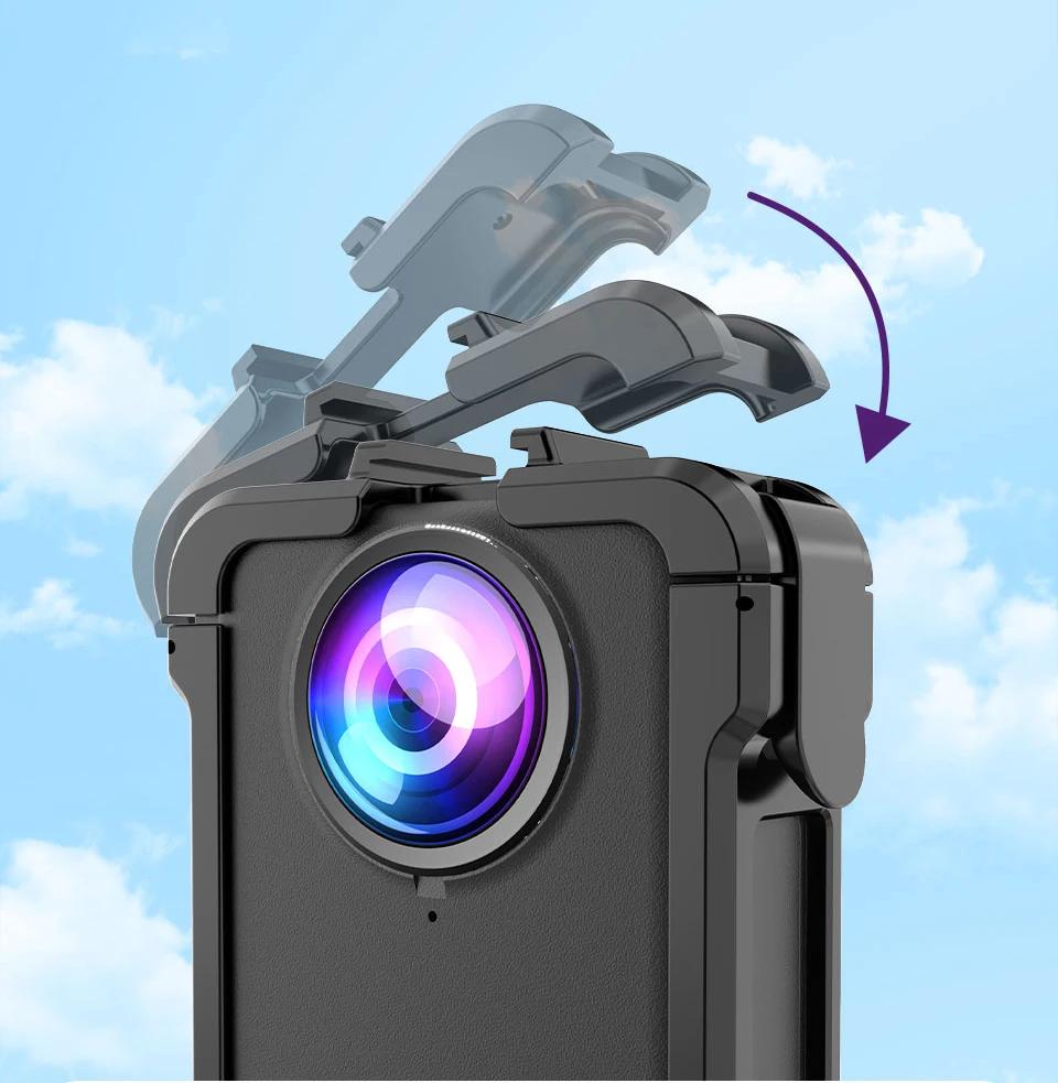 Für DJI OSMO 360 Kamera Zubehör Schutzhülle Rahmen Standard Gehäuse Hard Shell Protector Verbinden Magnet Für Dji OSMO 360 – Detail 4