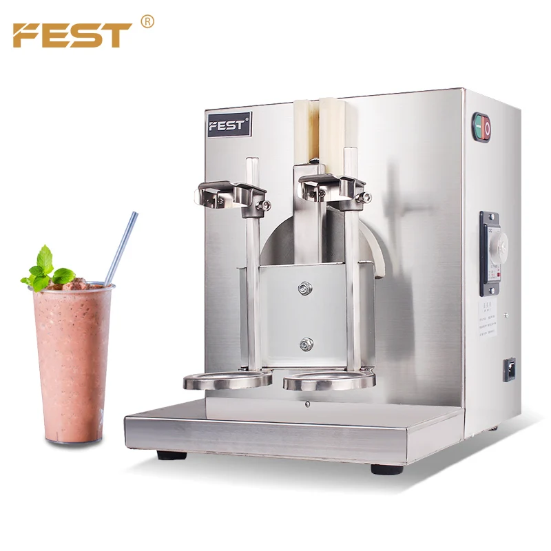 Wholesale Double-Cups Bubble Tea Shaker Machine Hot Sale Commercial Double Head Milk Shaker Machine