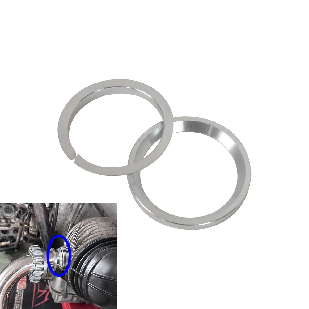 For BMW R100 Cafe Racer Accessories Clamping Ring Manifold Gasket 40mm Motorcycle Bend Exhaust Gasket Connecting