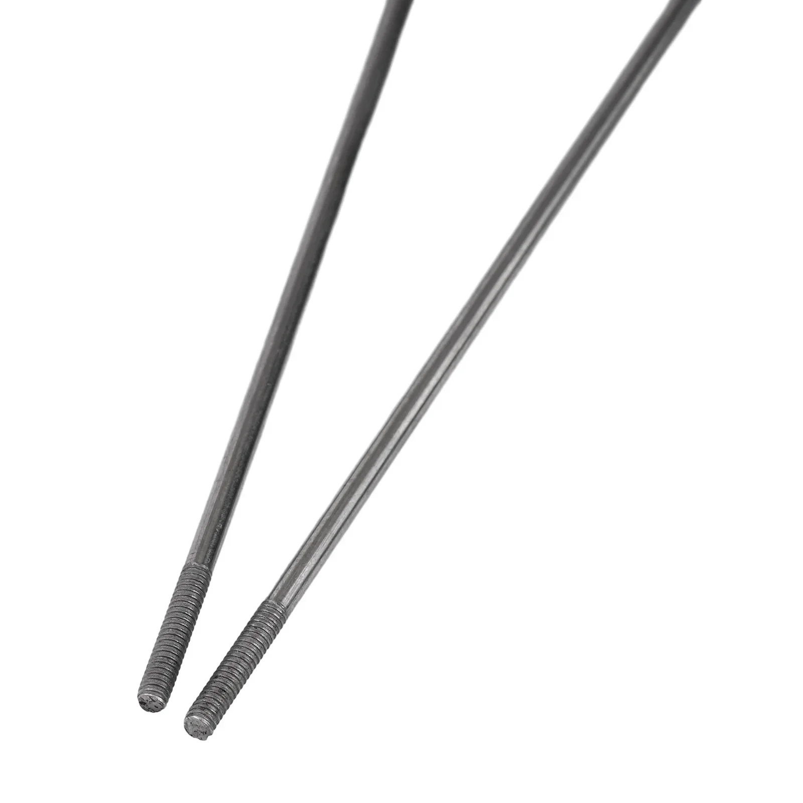 Tige de poussée filetée en acier inoxydable M2, 10 pièces, diamètre de liaison Servo 1.8/2.6mm 150/200/250/300mm, traction d'arbre pour bateau RC/avion Mod