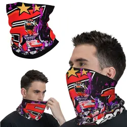 Vigorous Bandana Neck Cover Motorcycle Club Johann Zarco 5 Wrap Scarf Multi-use Cycling Riding Unisex Adult Winter