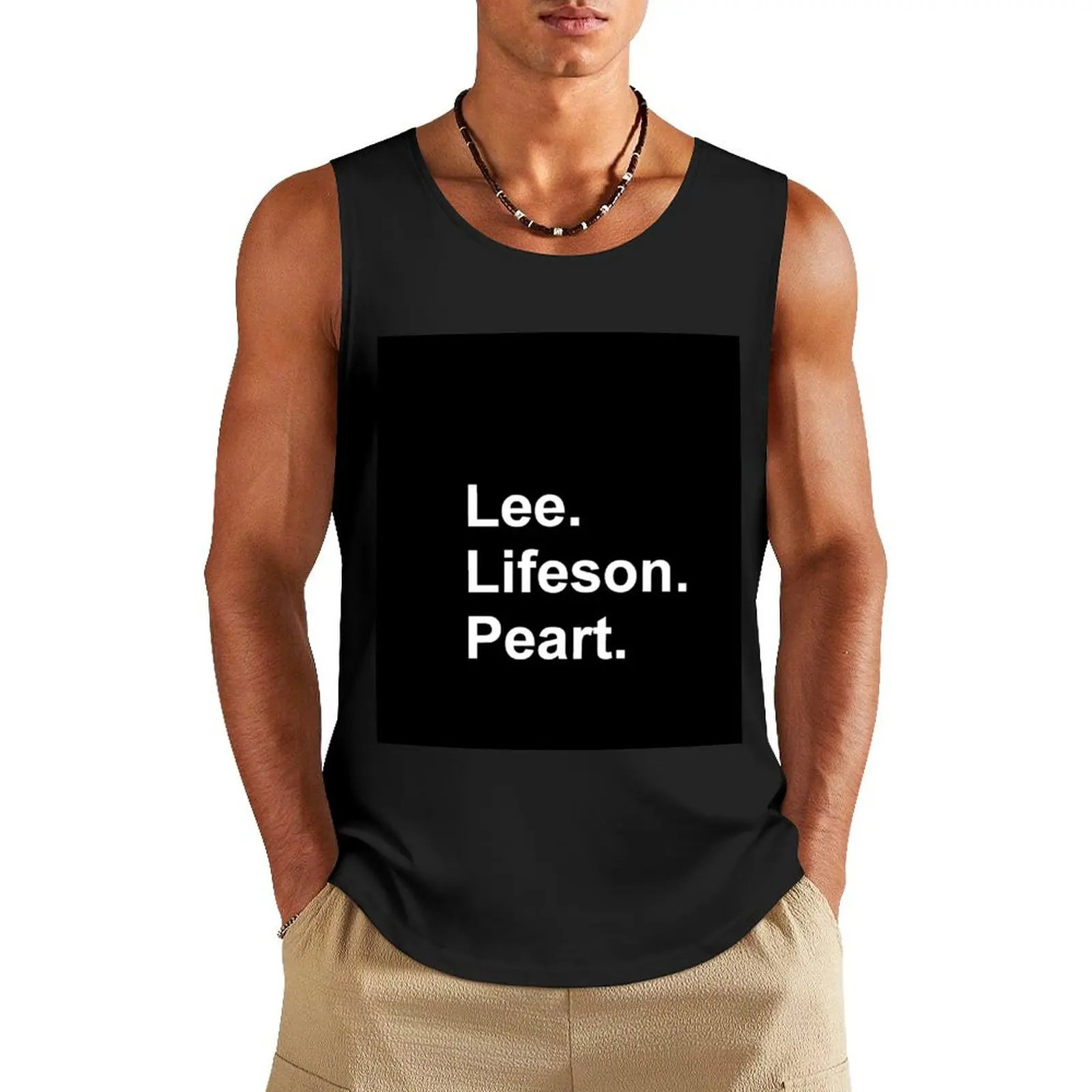 

Lee Lifeson Peart Tank Top Man gym clothes Top basketball Men's summer vest