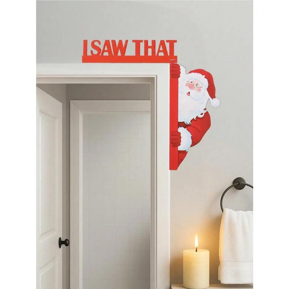 

Праздничная рождественская наклейка на стену из металла: элегантный силуэт, самоклеящаяся, для домашнего декора