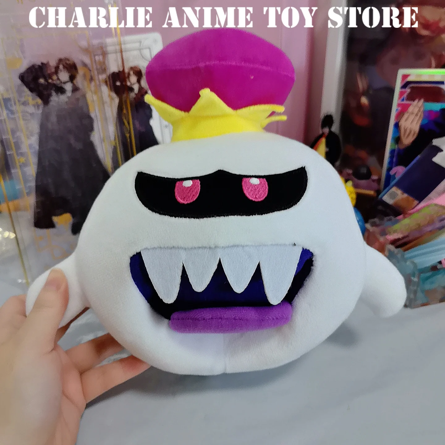 Marios Bros plush toy Kawaii Cappy Bowser Magic Koopa  Kingboo Soft Plush Dolls Collectible Hobby Kids Gift view 4