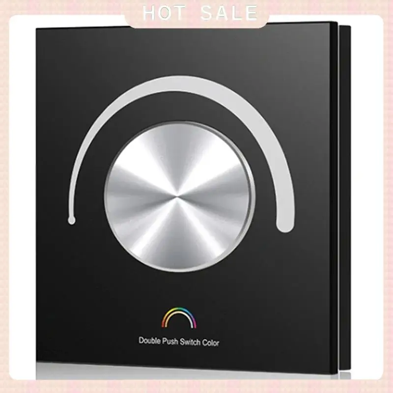 24-Hour Delivery Constant Voltage Rotating Glass Panel Smart Dimmer LED Controller DC 12V 24V WIFI TUYA APP Cloud Enabled