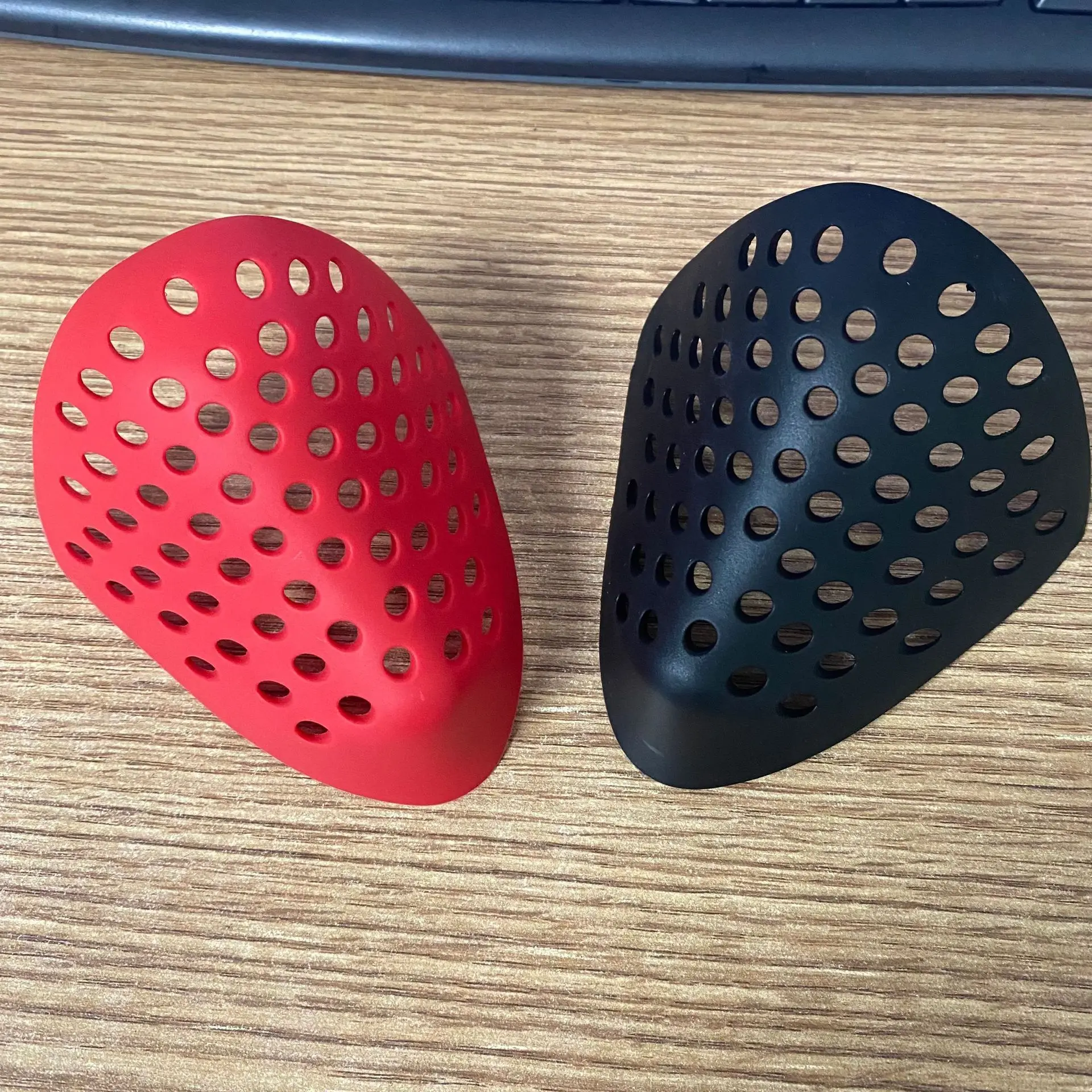 Black Red Silicone Mask Cover Month Masks Faceshell Cosplay Props Face Shell