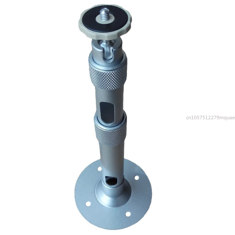Aluminum Alloy Telescopic Bracket, Load-bearing 5kg for Household Projectors, Small Universal Head Universal Hanger
