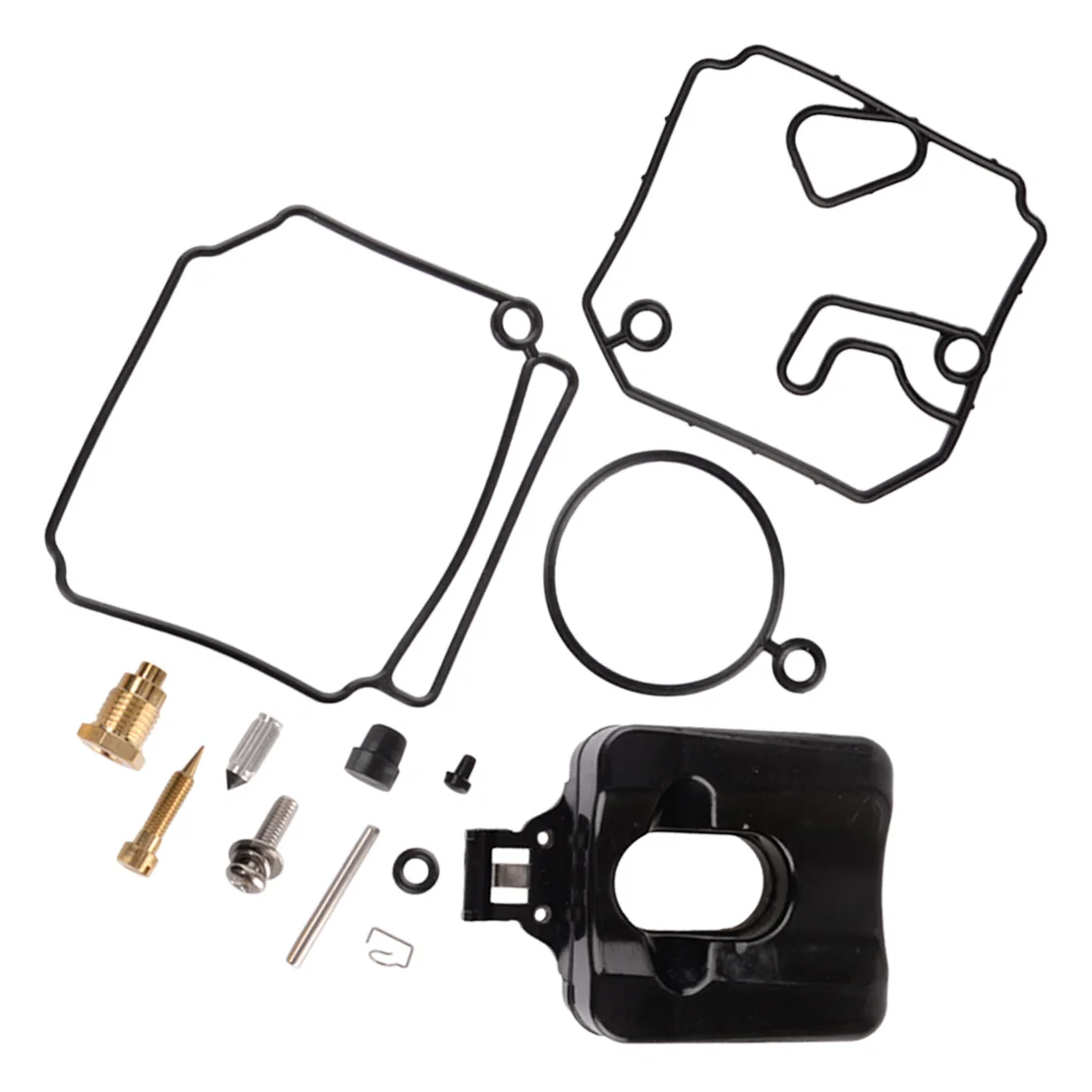 

Outboard Carburetor Repair Kit 6H4-W0093-03-00 Fit for Yamaha 2-Stroke 40Hp 50Hp 1989-1999 2000 2001 2002 2003 2004 2005 2006