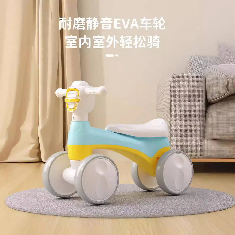 Children's Balance Bike Twisting Bike 1-3 Year Old Baby Sliding Bike Footless Anti Rollover Baby Stroller Learning Walker