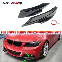 For BMW Accessories 3 Series E90 320i 330i M-Tech LCI  2009 2010 2011 2012 Fog Lamp Cover Trim Front Canards Splitter