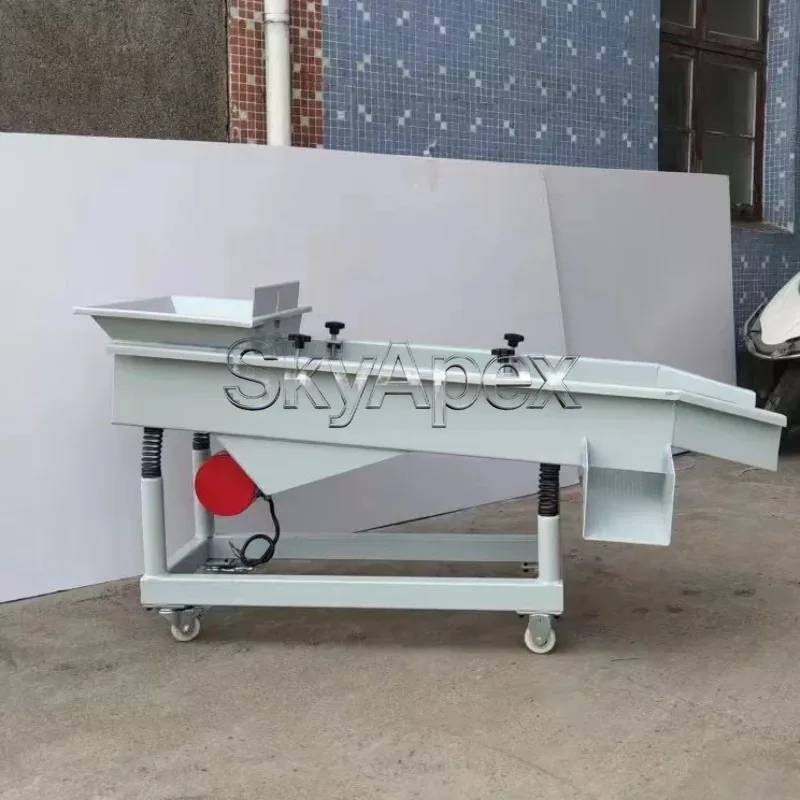 Linear Vibrating Screening Machine Vibratory Sorter Small Automatic Separator Equipment