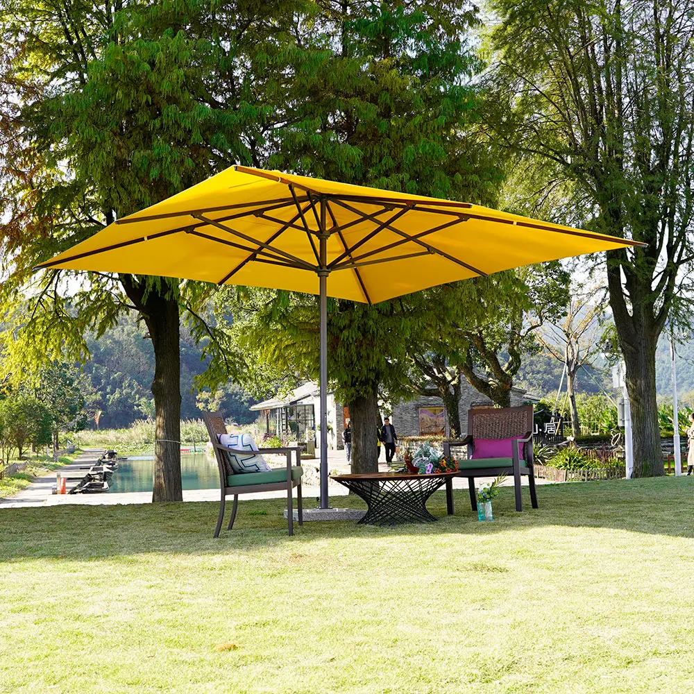 

MIA Big Size Aluminium Custom Sunshade Parasols Patio Umbrella Outdoor for Garden