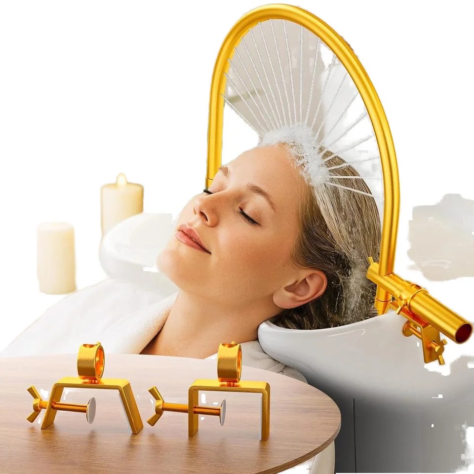 Head Spa Por Adjus Shampoo Bowl Salon Home Waterall Spa Equipment Water Circulation Rack Scalp Massage Outlet