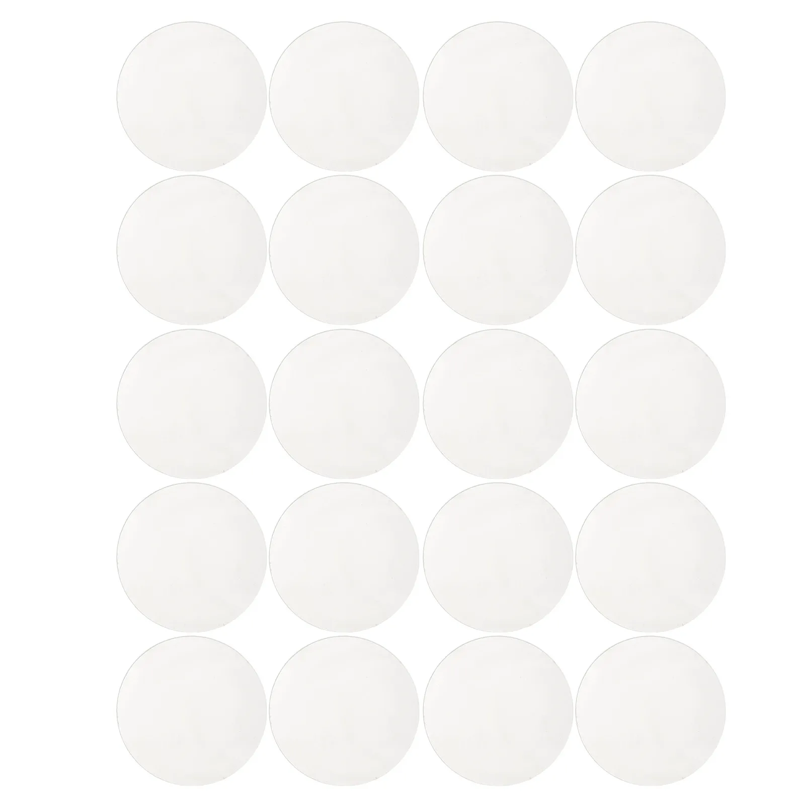 20pcs Round Spotlight Cover Spotlight Lens Shade Glass 4.5cm Light Bulb Shade For MR16 GU10 Downlight Recessed Ceiling Light