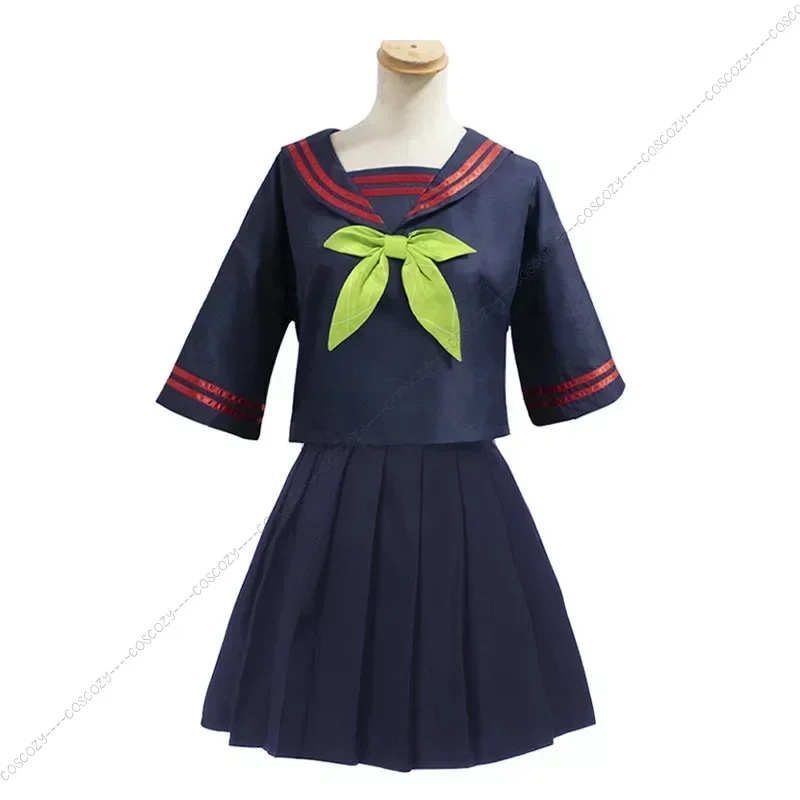 Аниме новый тип Nezuko JK костюм одежда модная школьная форма женский костюм моряка для девочек синие костюмы для косплея