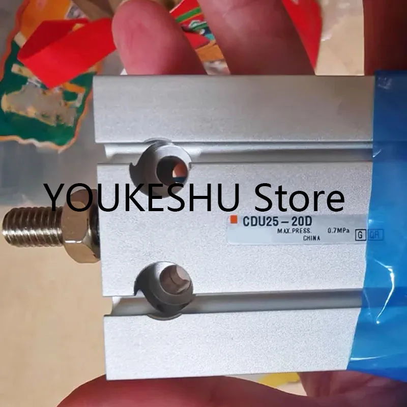 Brand New Original Free-Mount Mini Pneumatic Cylinder CDU25-20D